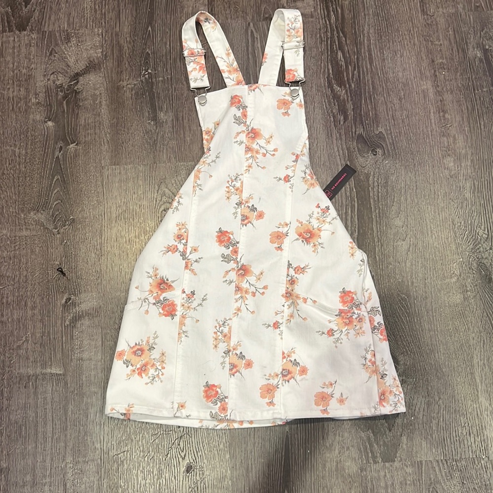 Floral Overall Dress